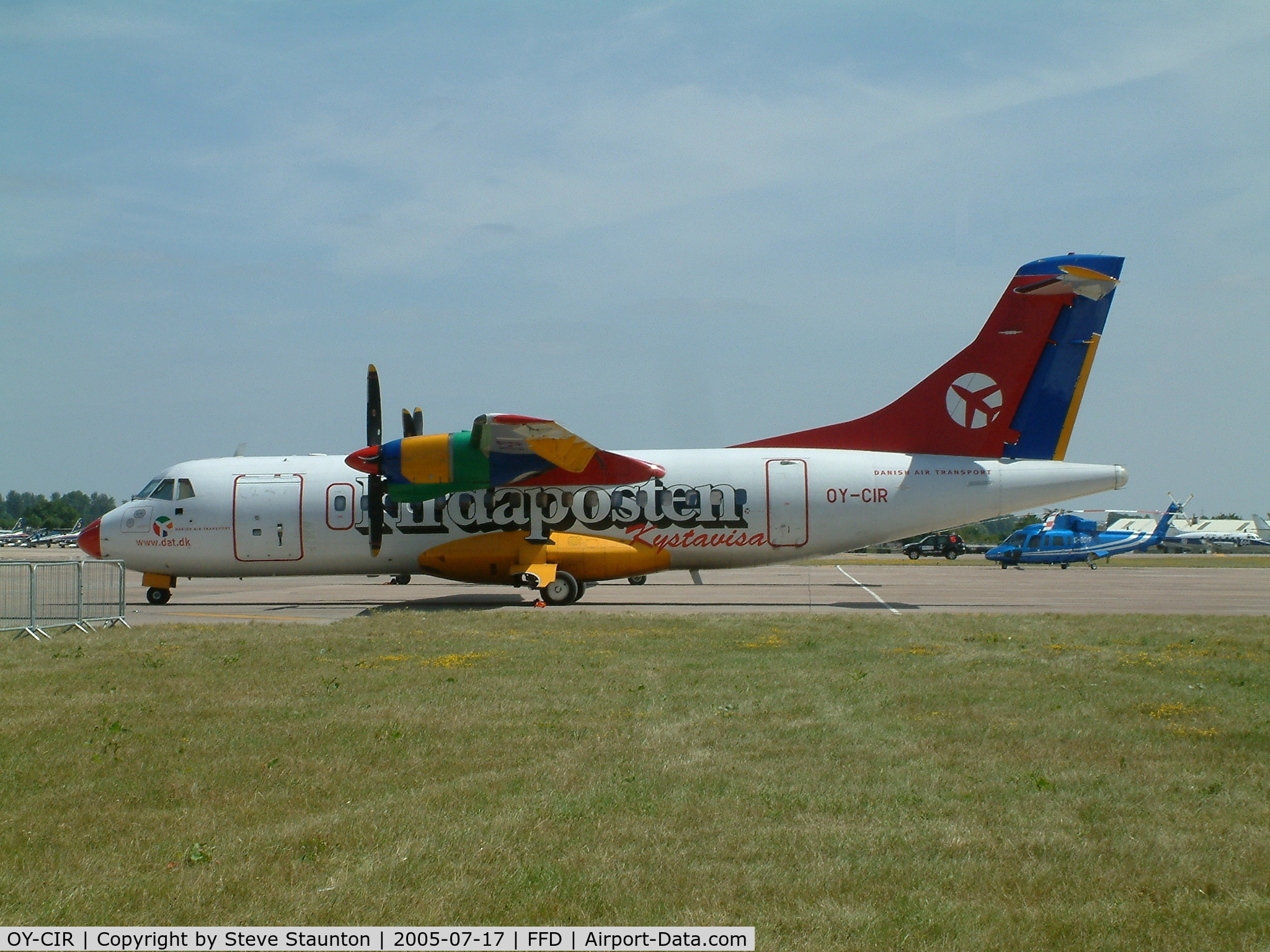 OY-CIR, 1988 ATR 42-312 C/N 107, Royal International Air Tattoo 2005