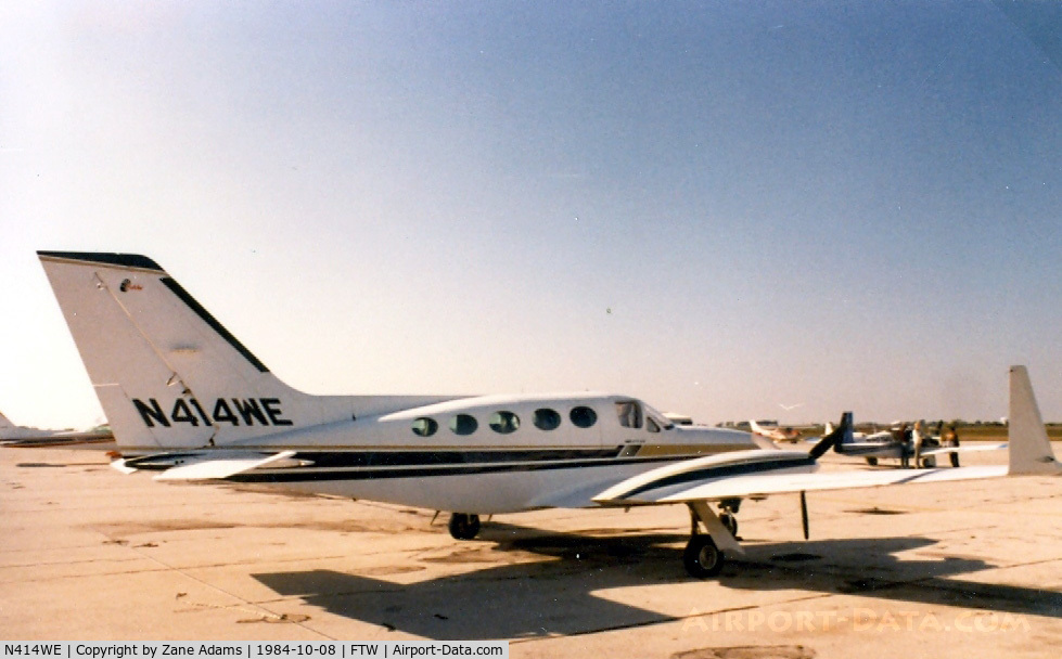 N414WE, 1979 Cessna 414A Chancellor C/N 414A0309, On the ramp at Meacham Field