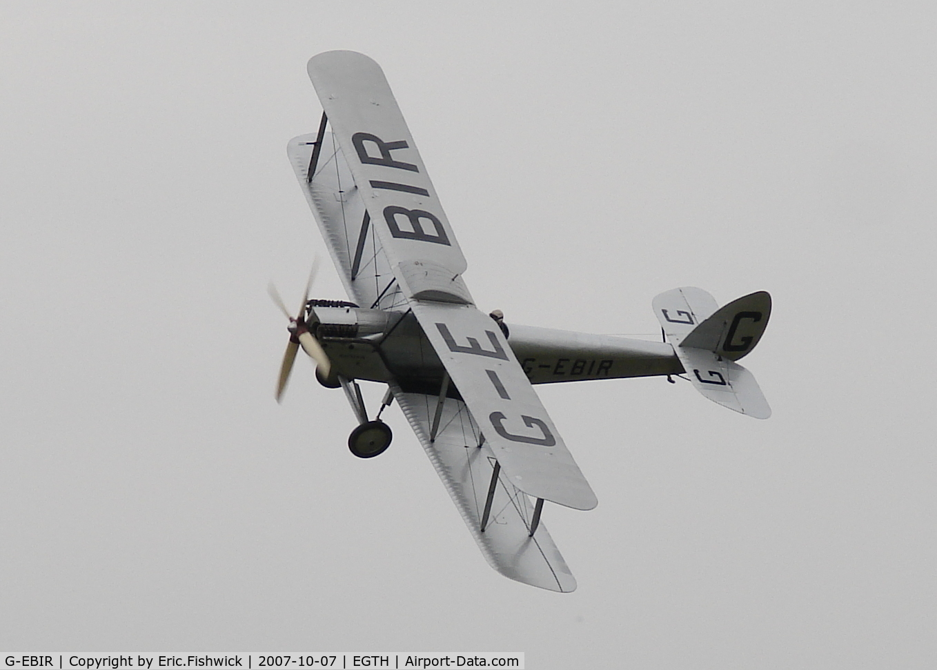 G-EBIR, 1924 De Havilland DH.51Moth C/N 102, 43. G-EBIR at Shuttleworth October Air Display