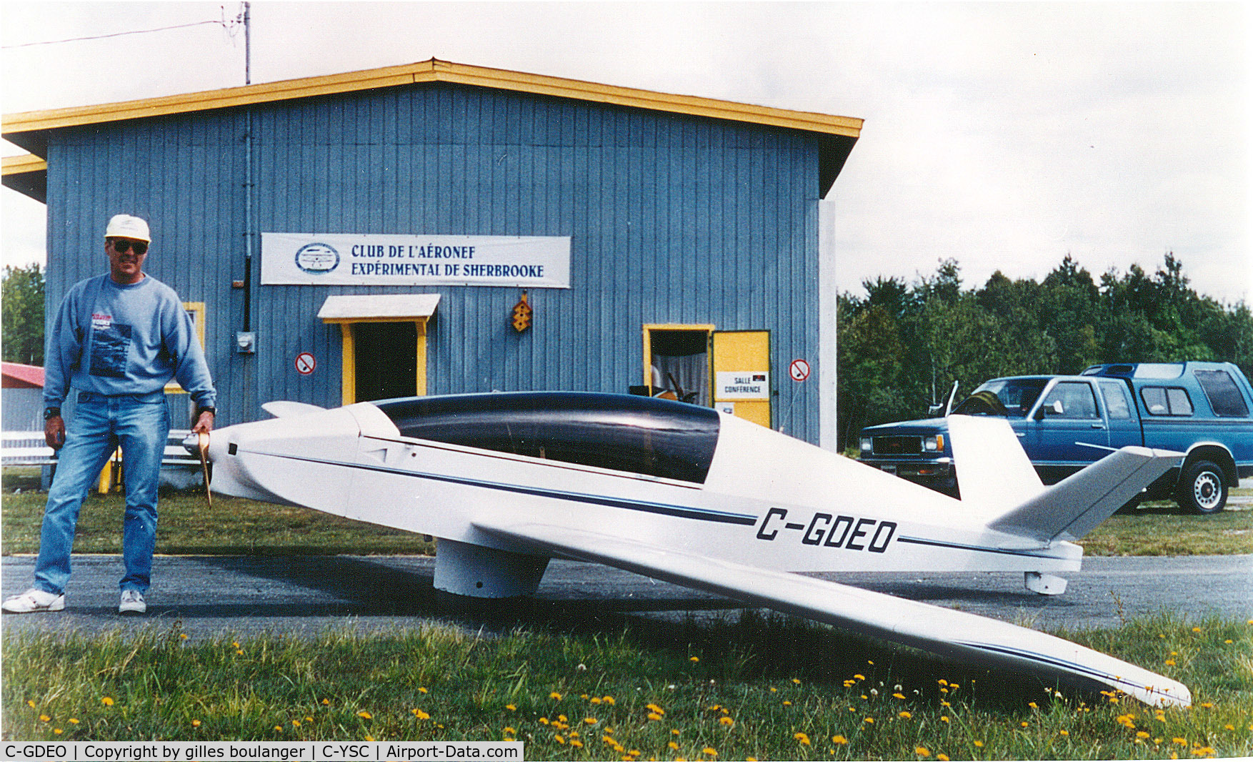 C-GDEO, 1987 Monnett Moni C/N 00362, motorglider kfm engine