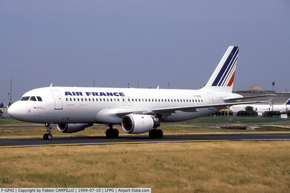 F-GFKI, 1989 Airbus A320-211 C/N 0062, Air France