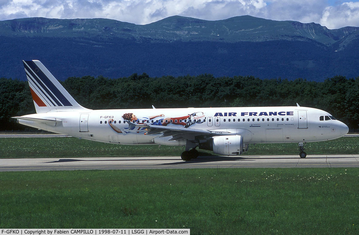 F-GFKO, 1990 Airbus A320-211 C/N 0129, Air France