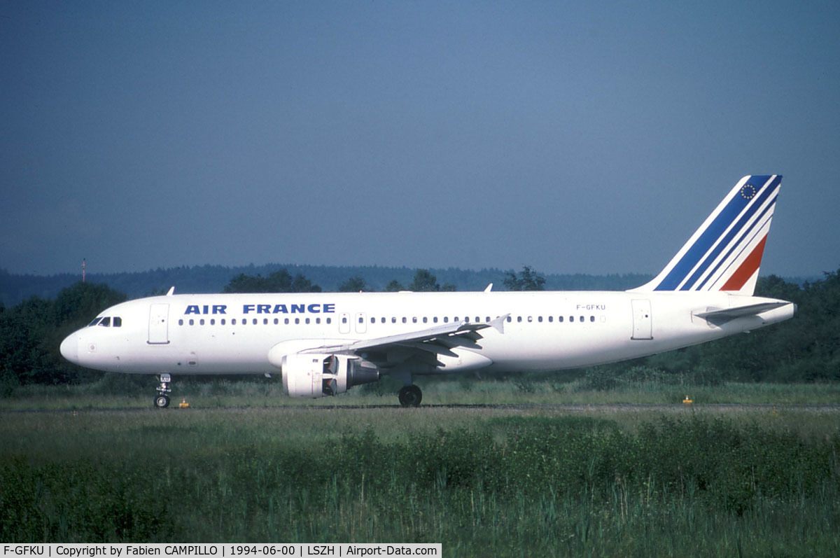 F-GFKU, 1991 Airbus A320-211 C/N 0226, Air France