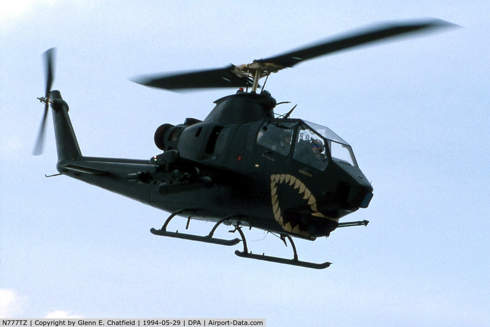 N777TZ, Bell AH-1E (209) C/N 22197, AH-1S 78-23091 rebuilt. Crashed in 1996