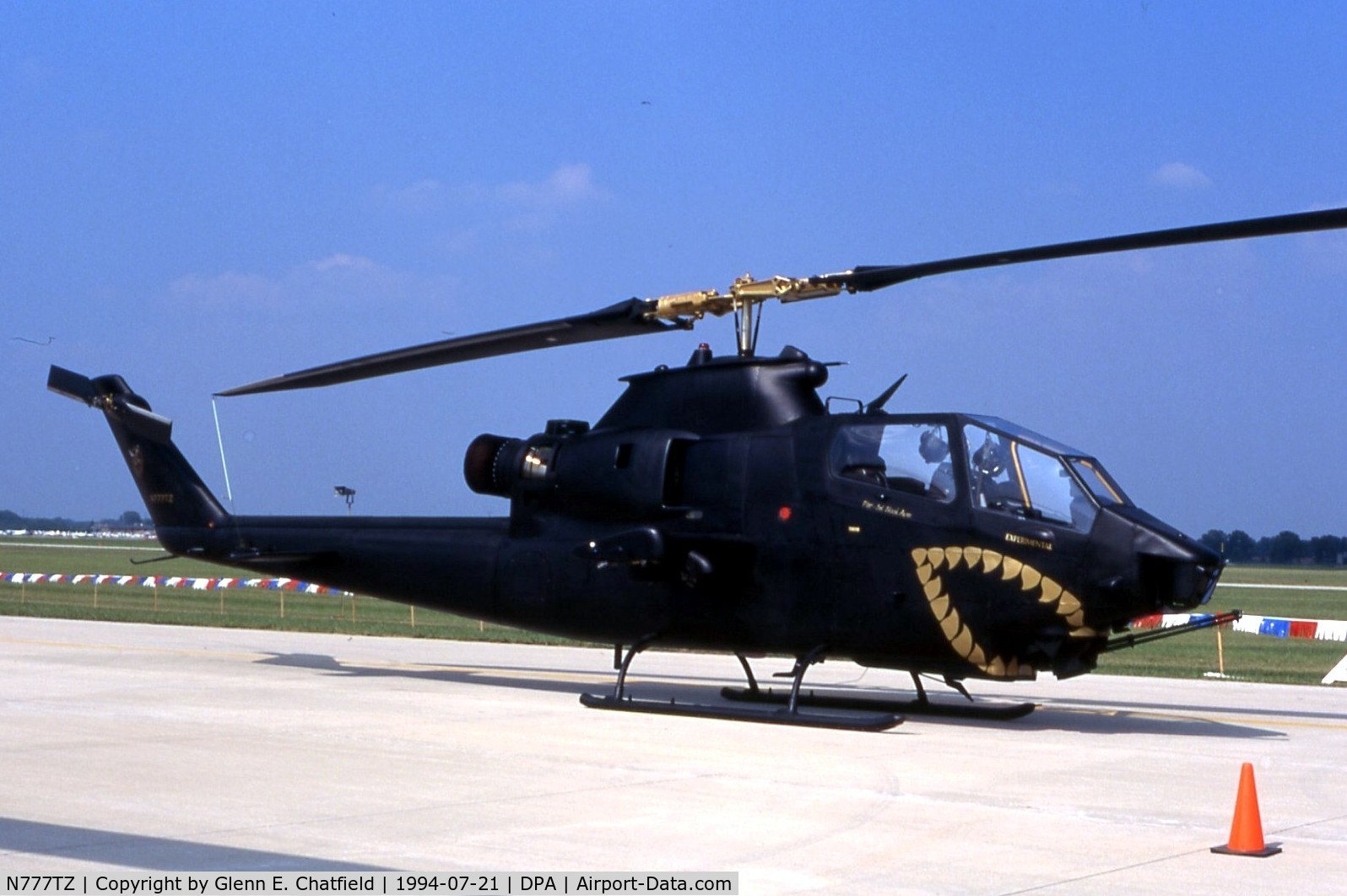 N777TZ, Bell AH-1E (209) C/N 22197, AH-1S 78-23091 rebuilt. Crashed in 1996