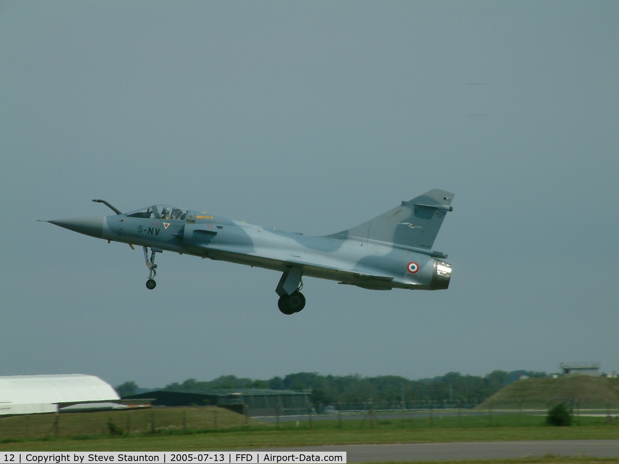 12, Dassault Mirage 2000-5 C/N 12, Royal International Air Tattoo 2005