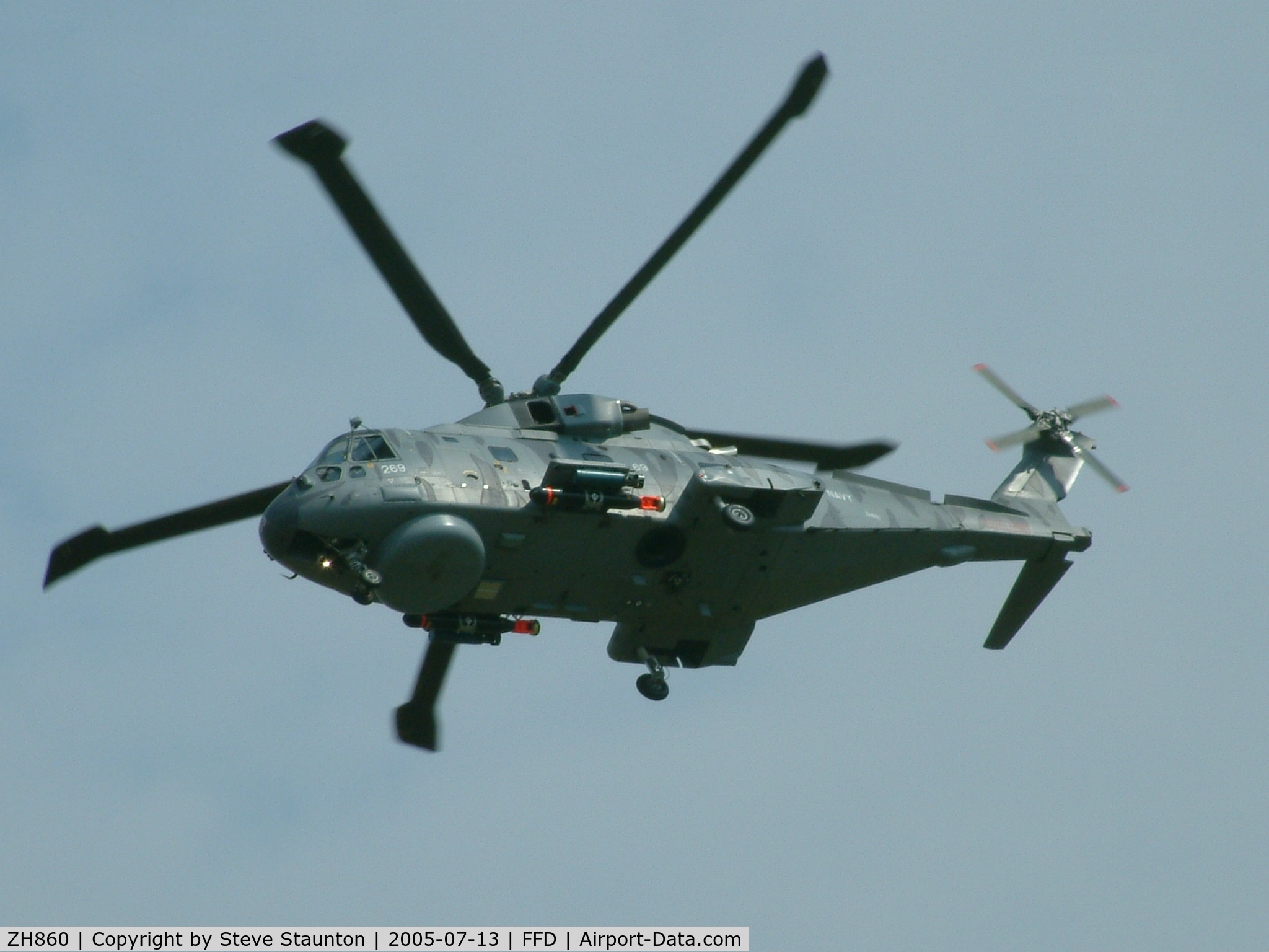 ZH860, 2002 AgustaWestland EH-101 Merlin HM1 (Mk111) C/N 50164/RN40, Royal International Air Tattoo 2005