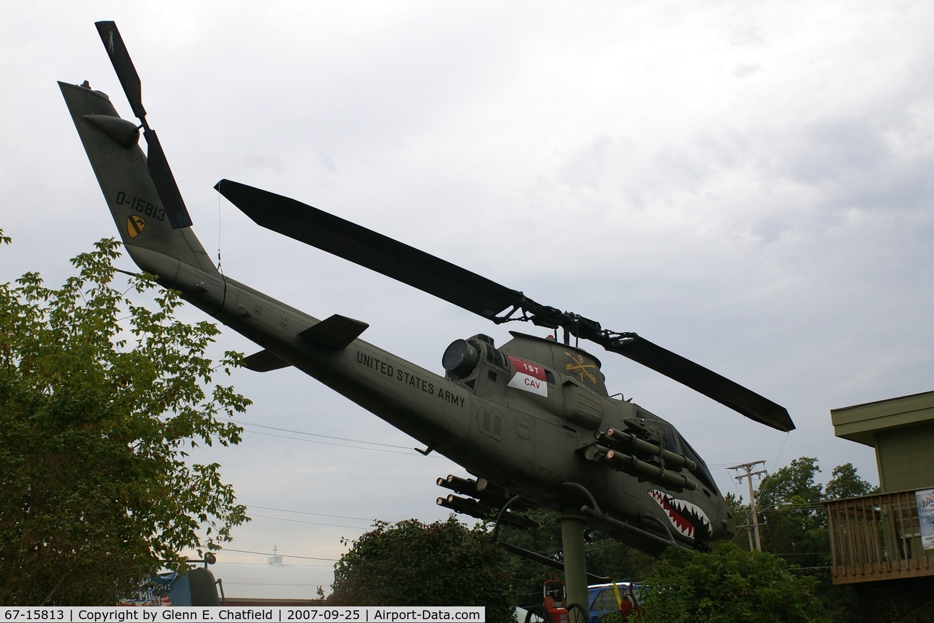 67-15813, 1967 Bell AH-1F Cobra C/N 20477, AH-1F at 