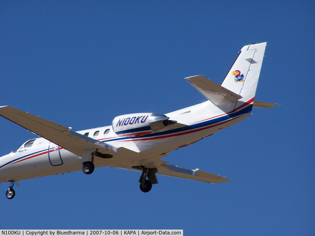 N100KU, 1997 Cessna 550 Citation Bravo C/N 550-0813, Approach to 17L
