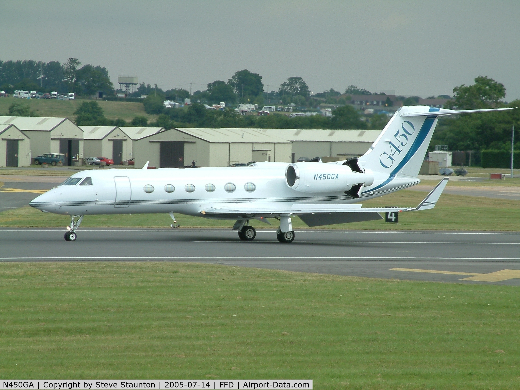 N450GA, 2004 Gulfstream Aerospace GIV-X (G450) C/N 4004, Royal International Air Tattoo 2005