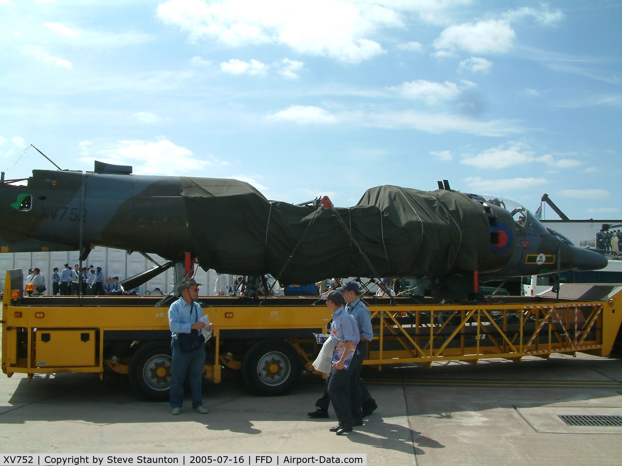 XV752, 1969 Hawker Siddeley Harrier GR.3 C/N 712015, Royal International Air Tattoo 2005