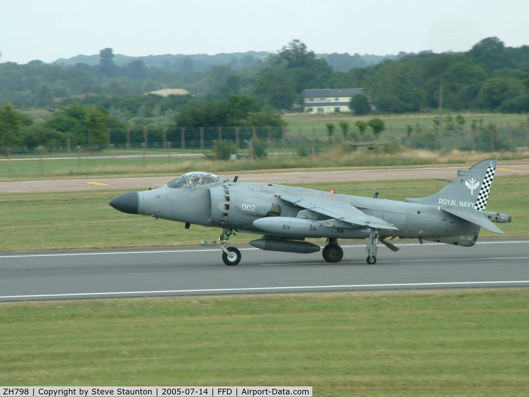 ZH798, British Aerospace Sea Harrier F/A.2 C/N NB03, Royal International Air Tattoo 2005