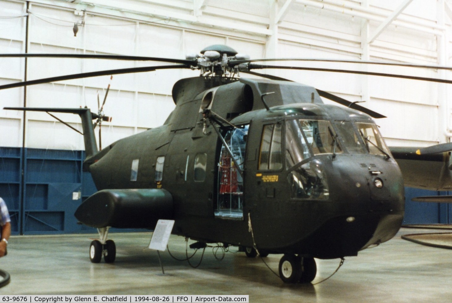 63-9676, 1963 Sikorsky CH-3E Jolly Green Giant C/N 61-508, CH-3E at the National Museum of the U.S. Air Force