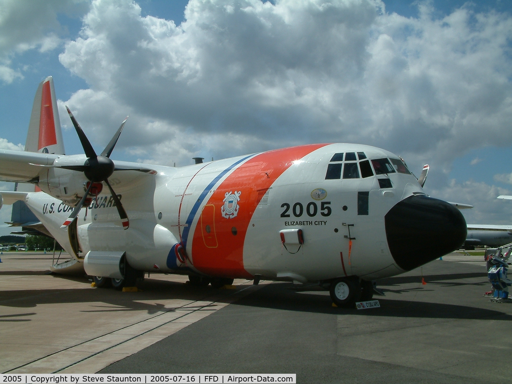 2005, 2003 Lockheed Martin HC-130J Hercules C/N 382-5541, Royal International Air Tattoo 2005