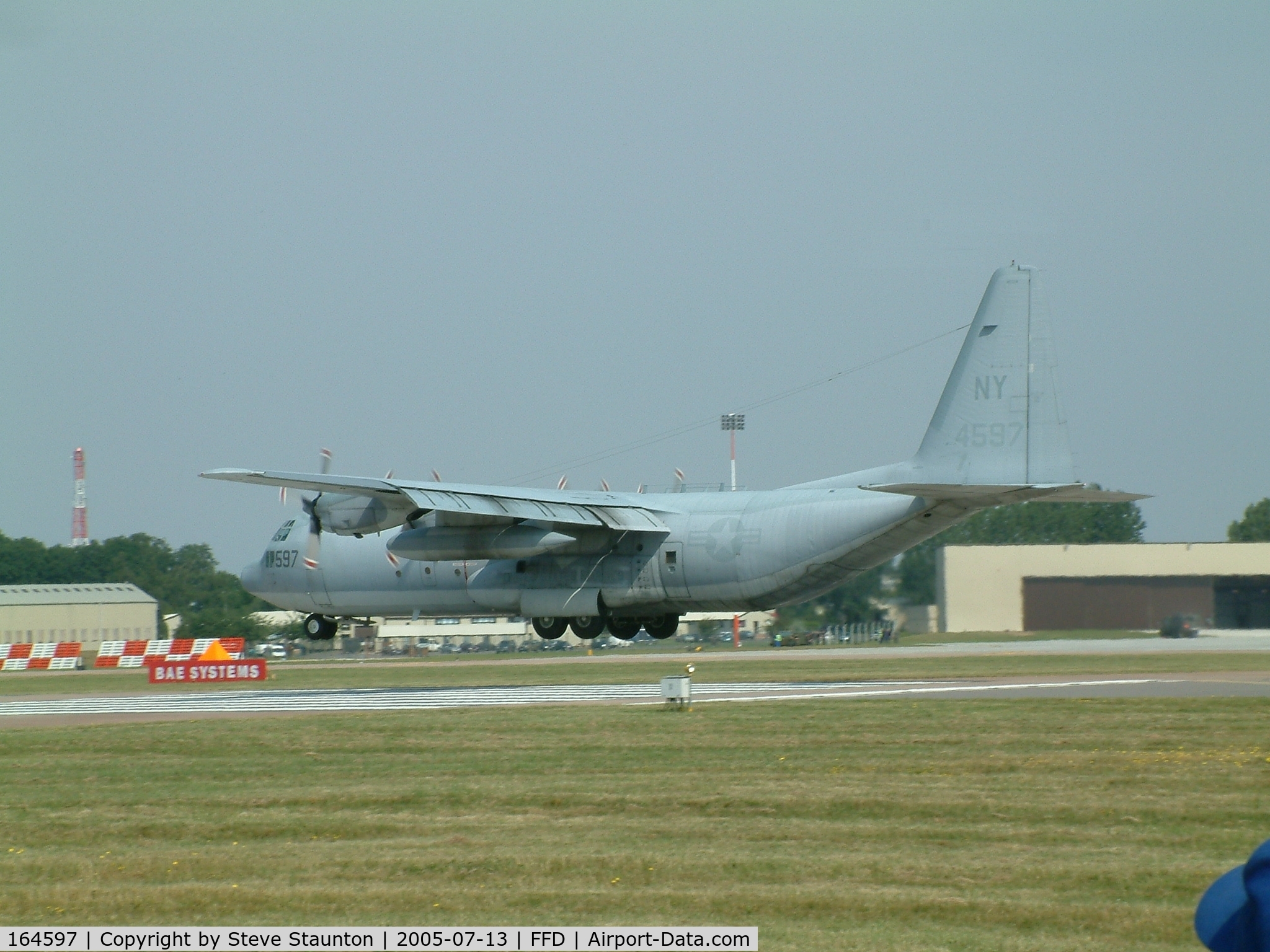 164597, Lockheed KC-130T-30 Hercules C/N 382-5260, Royal International Air Tattoo 2005