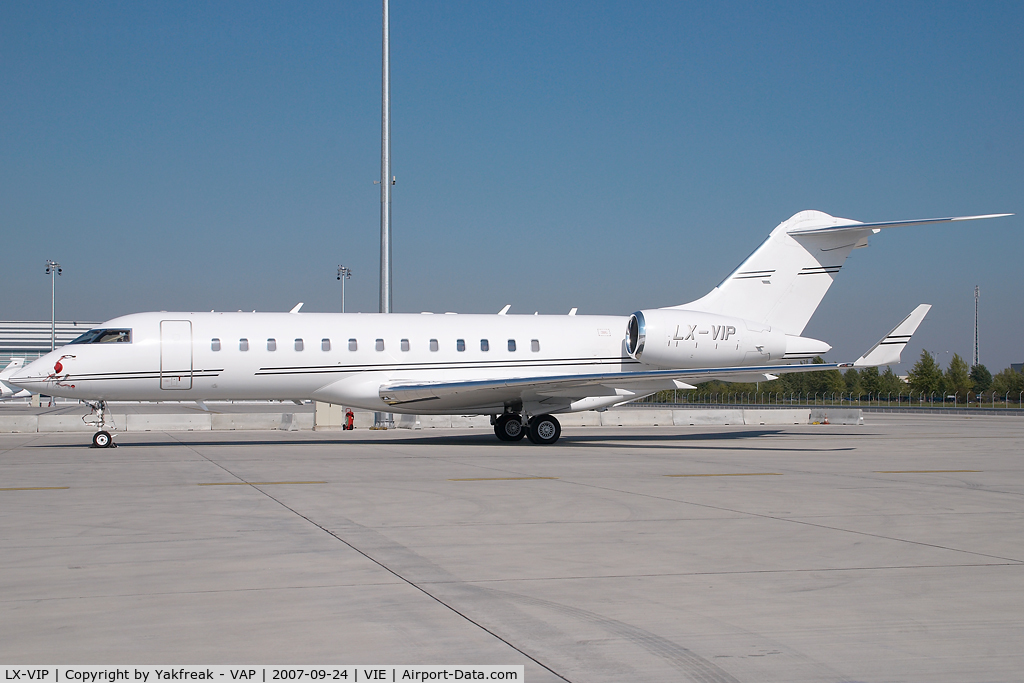 LX-VIP, 2000 Bombardier BD-700-1A10 Global Express C/N 9076, Globalexpress