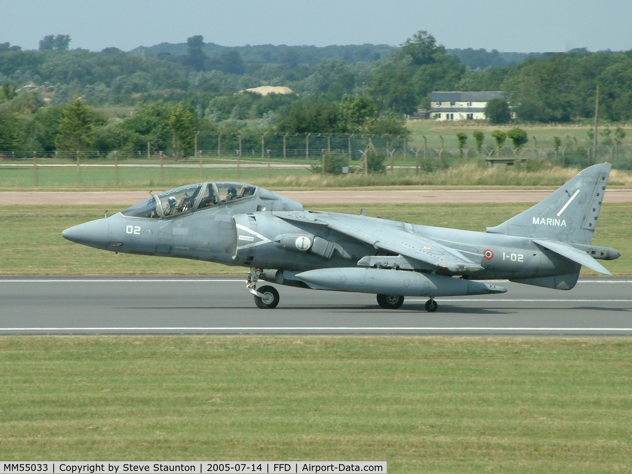 MM55033, McDonnell Douglas TAV-8B Harrier II C/N T020, Royal International Air Tattoo 2005