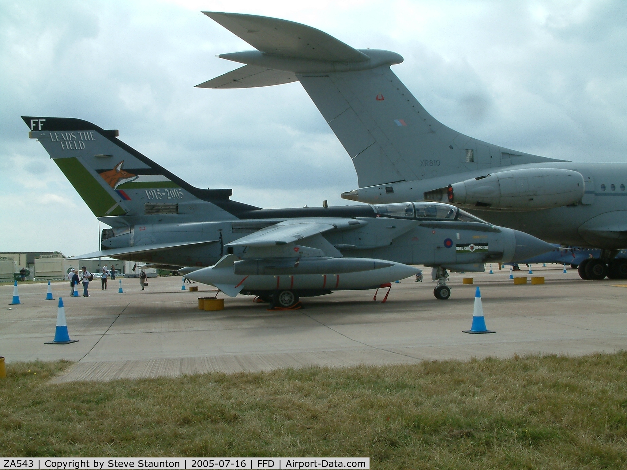 ZA543, 1981 Panavia Tornado GR.4 C/N 052/BS013/3027, Royal International Air Tattoo 2005