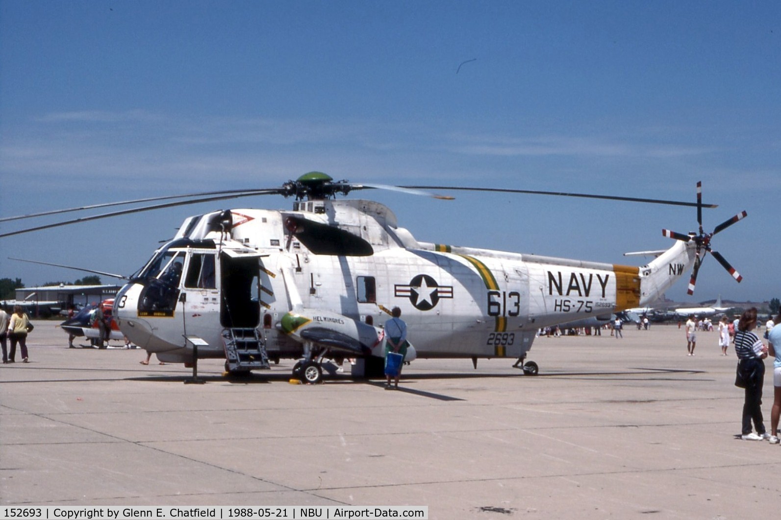 152693, Sikorsky SH-3D Sea King C/N 61348, SH-3D at the open house