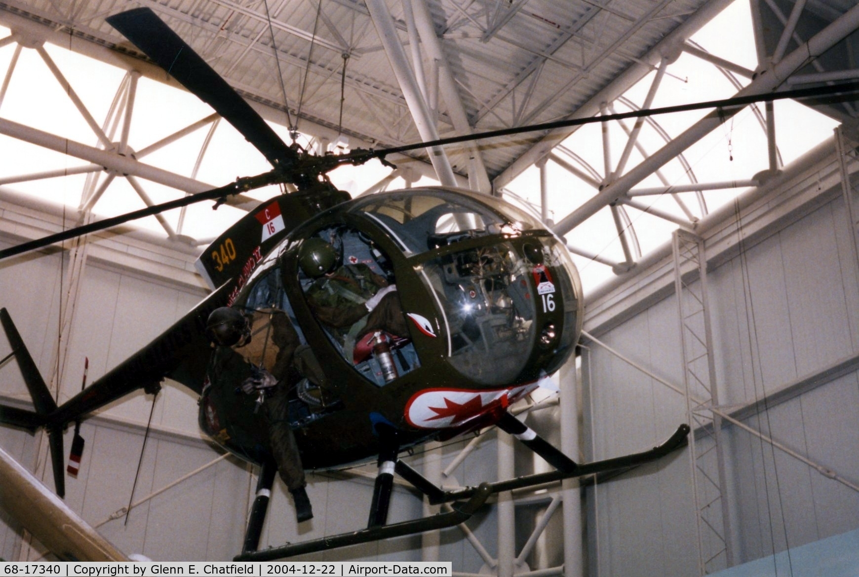 68-17340, 1968 Hughes OH-6A Cayuse C/N 1300, OH-6A at the Army Aviation Museum