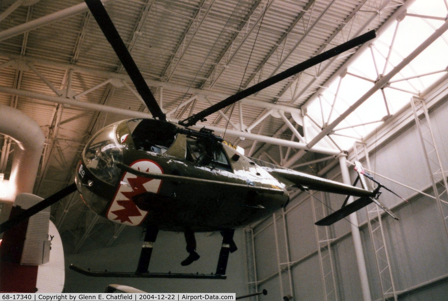 68-17340, 1968 Hughes OH-6A Cayuse C/N 1300, OH-6A at the Army Aviation Museum