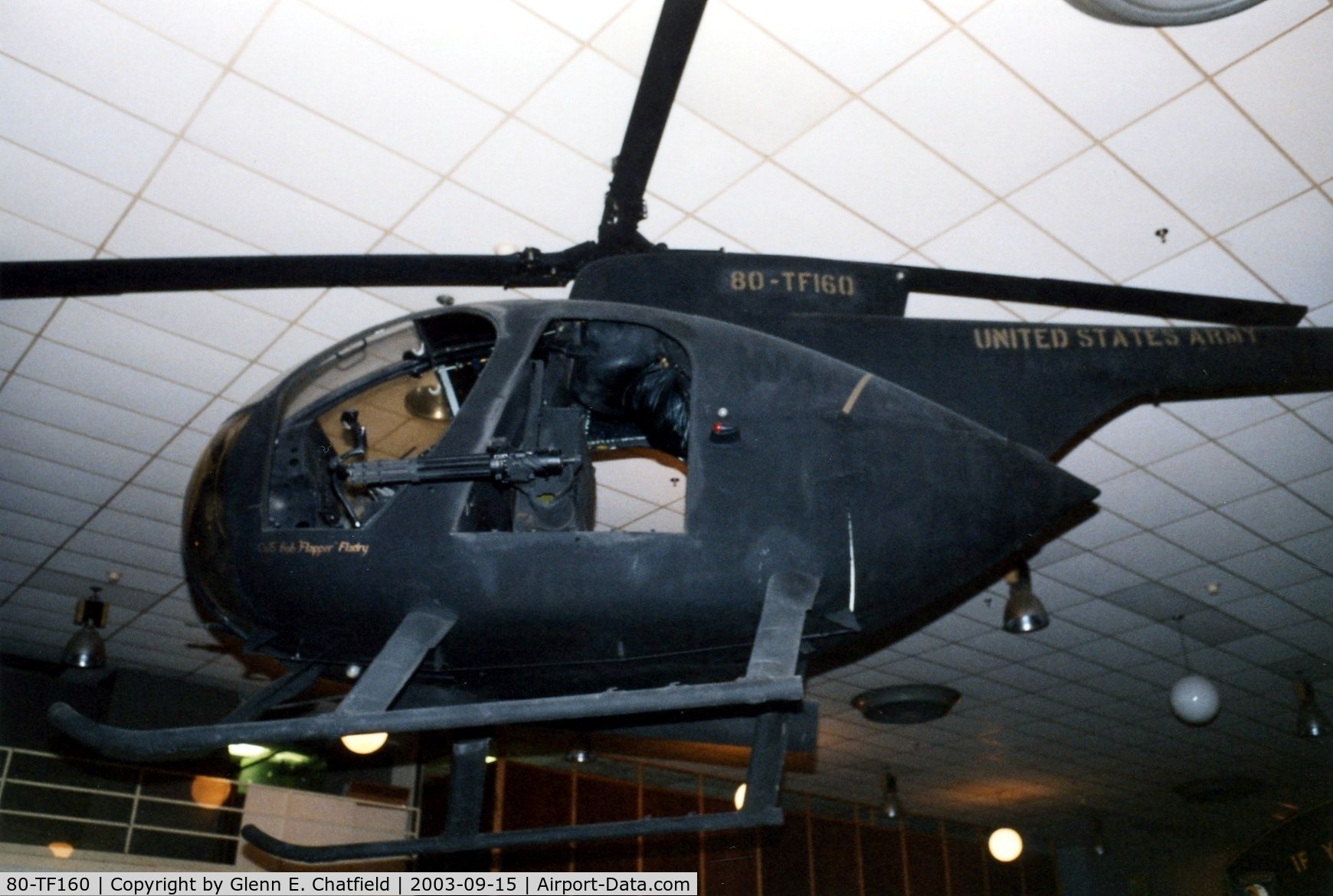 80-TF160, 1980 McDonnell Douglas AH-6C Little Bird C/N Not found 80-TF160, AH-6C at the 101st Airborne Division Museum