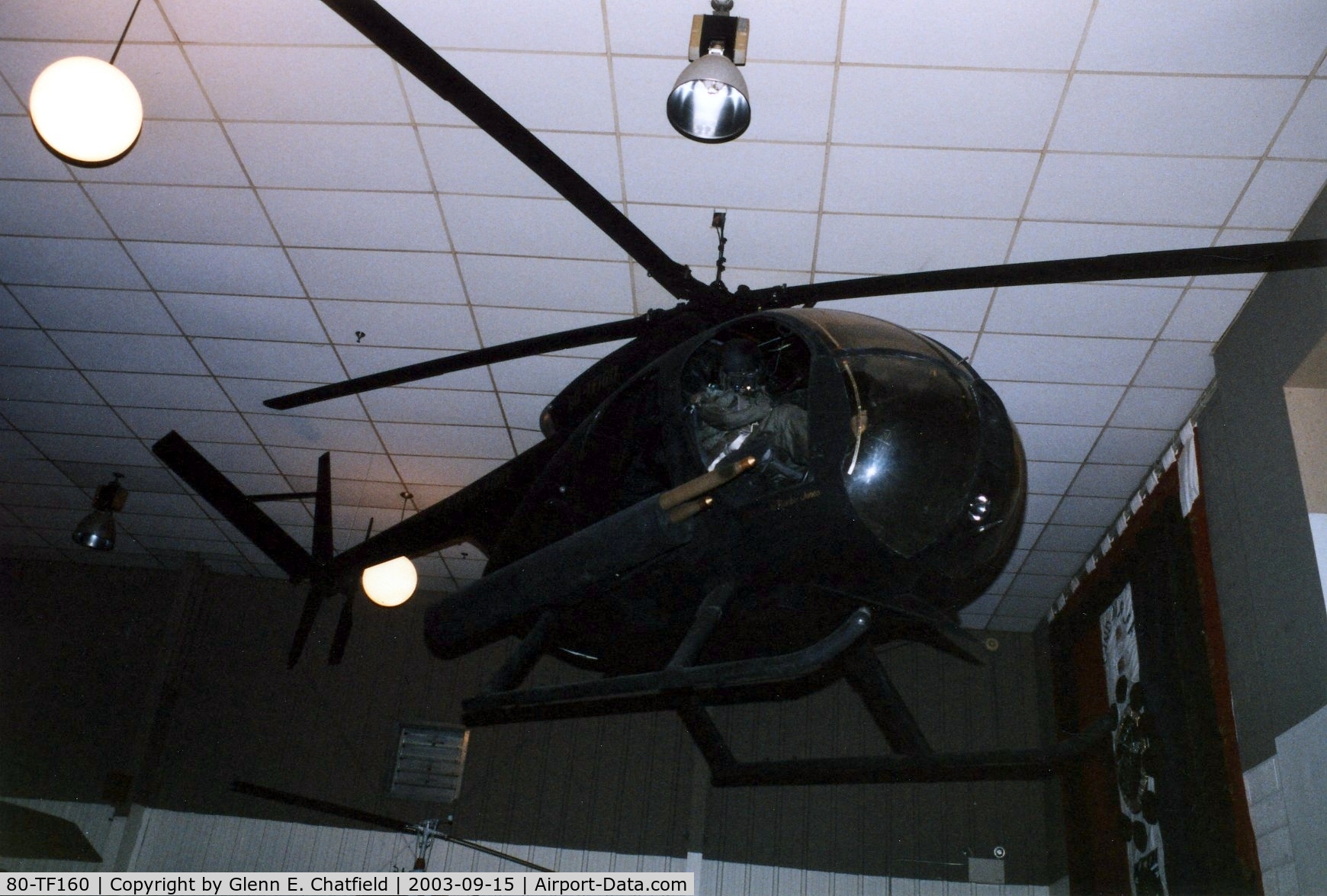 80-TF160, 1980 McDonnell Douglas AH-6C Little Bird C/N Not found 80-TF160, AH-6C at the 101st Airborne Division Museum