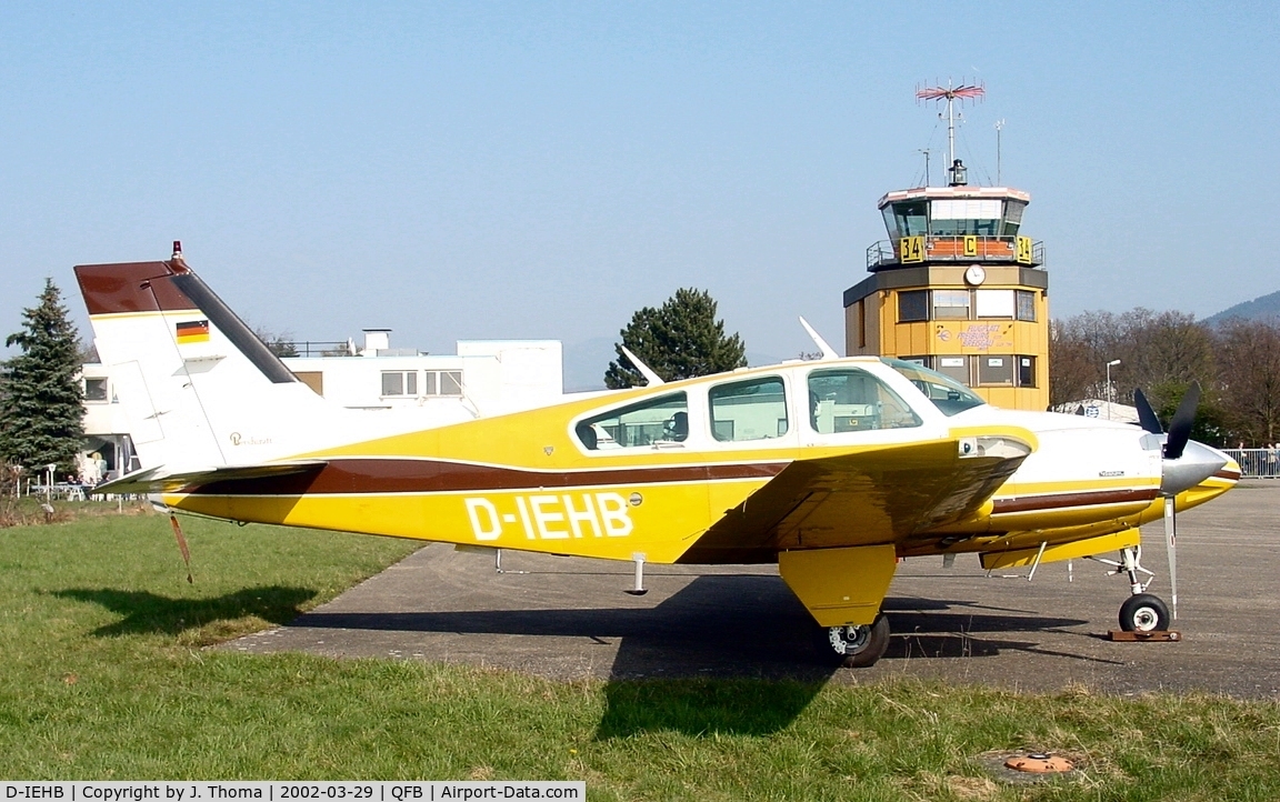 D-IEHB, Beech B55 Baron C/N TC-1961, Beech B55 Baron