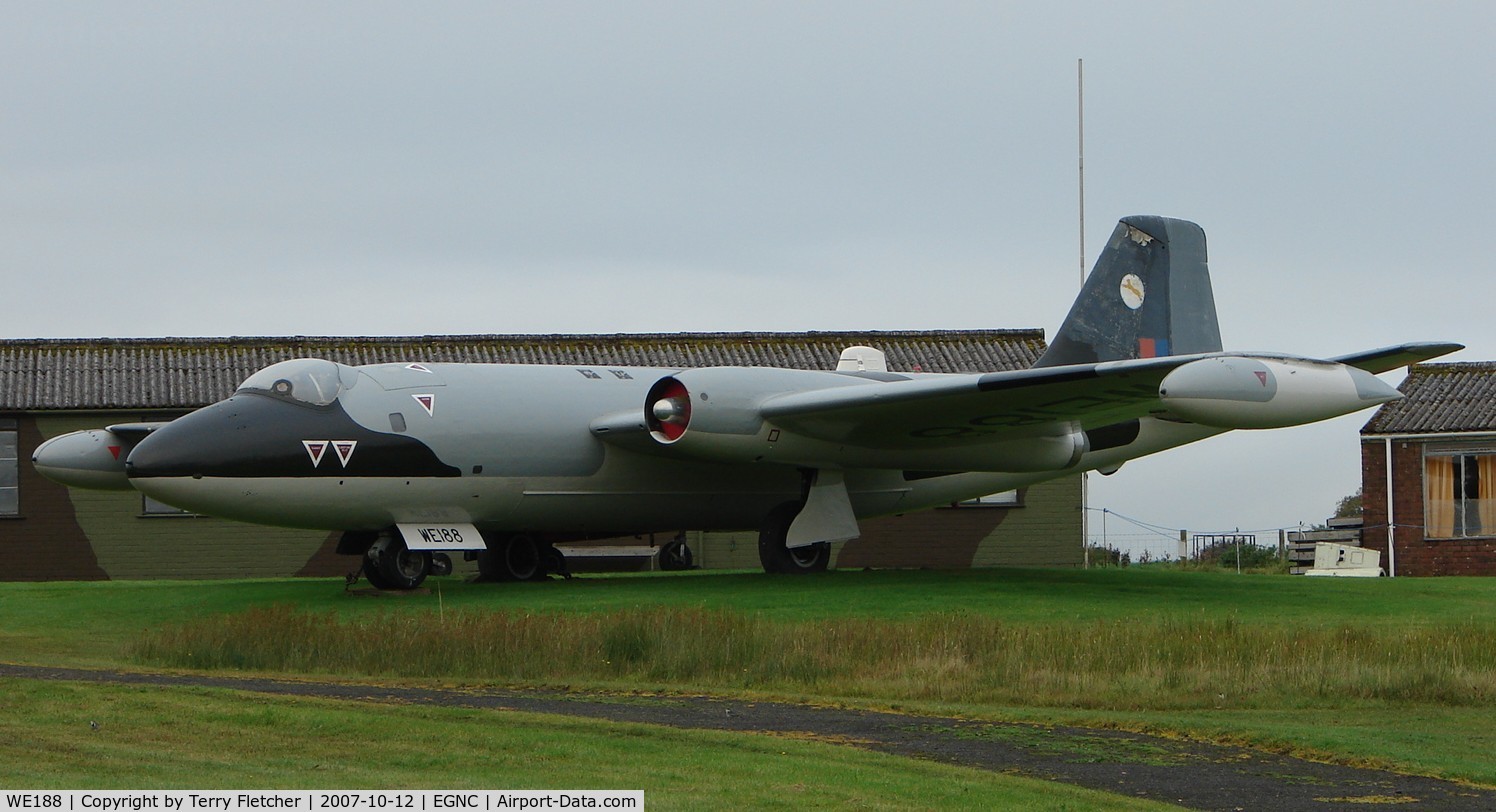 WE188, English Electric Canberra T.4 C/N EEP71164, Preserved at the Solway Aviation Museum