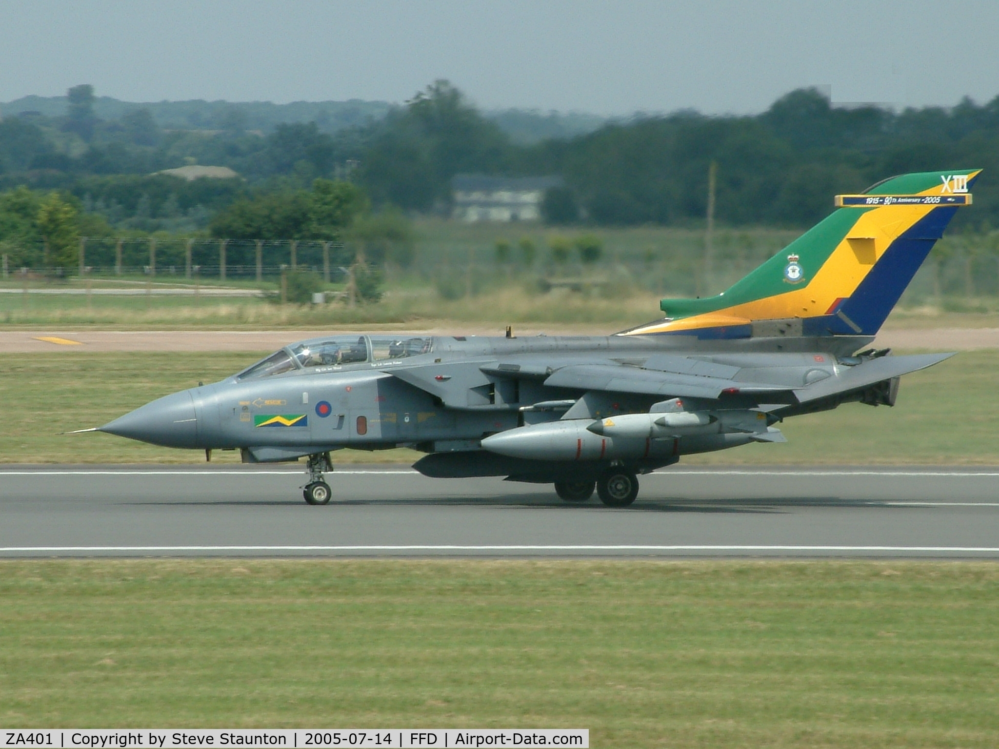 ZA401, 1982 Panavia Tornado GR.4A C/N 206/BS068/2207, Royal International Air Tattoo 2005