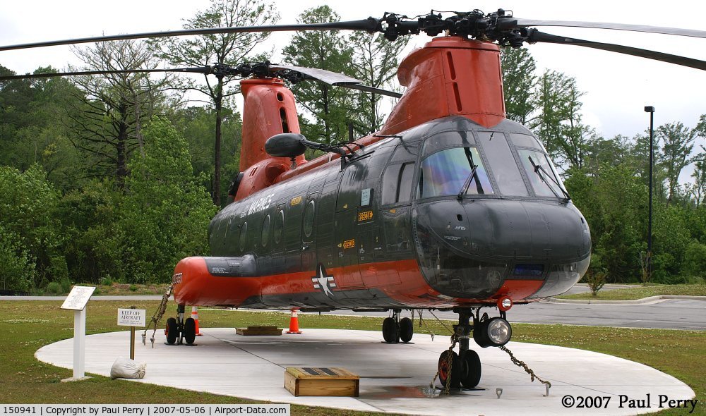 150941, 1964 Boeing Vertol HH-46D Sea Knight C/N 2024, Looks just like Pedro from MCAS Cherry Point, but this is Angel One, from Beaufort
