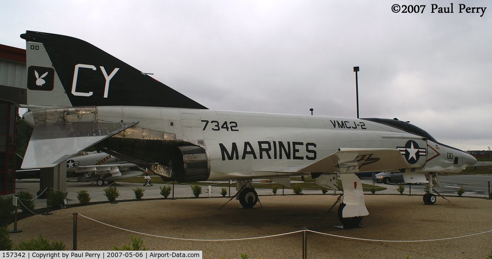157342, McDonnell RF-4B Phantom II C/N 3689, She's an angular old gal