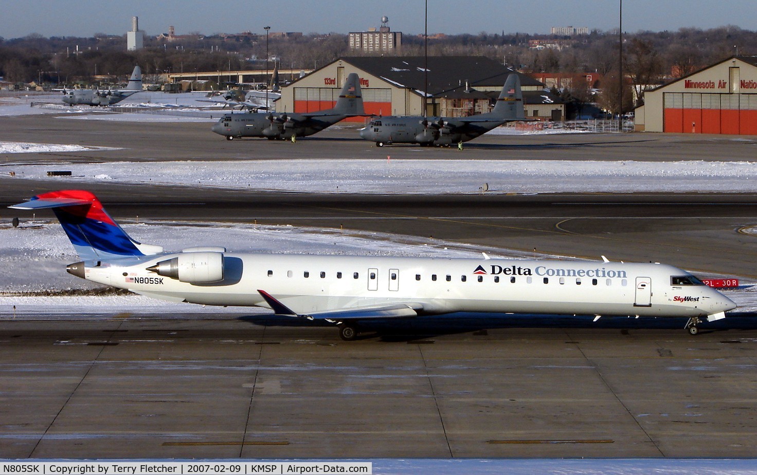 N805SK, 2006 Bombardier CRJ-900ER (CL-600-2D24) C/N 15069, Canadair Regionaljet
