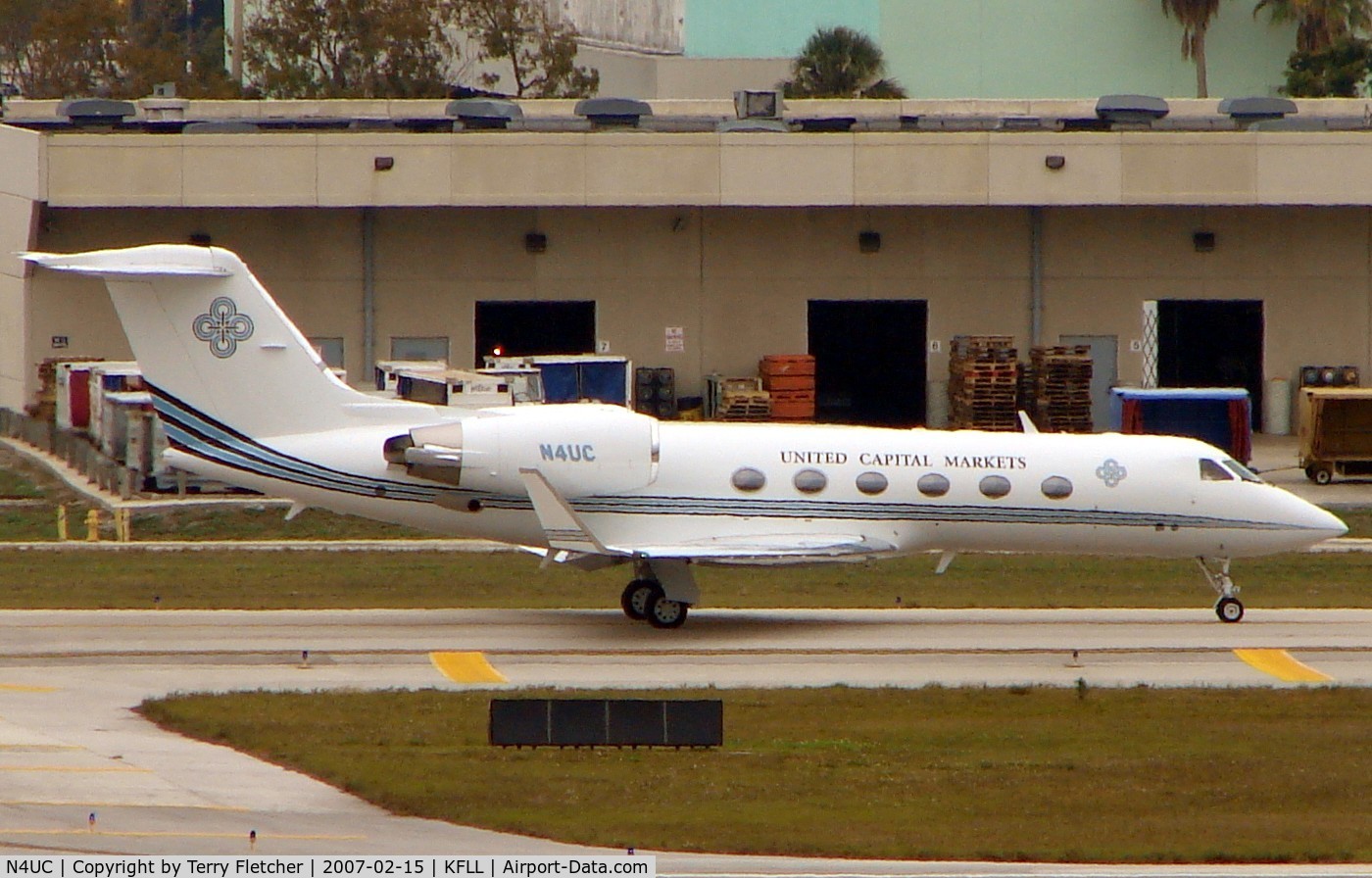 N4UC, 2003 Gulfstream Aerospace G-IV (G400) C/N 1513, Gulfstream G-IV