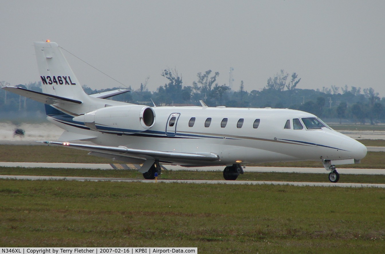 N346XL, 2003 Cessna 560XL C/N 560-5346, part of the Friday afternoon arrivals 'rush' at PBI