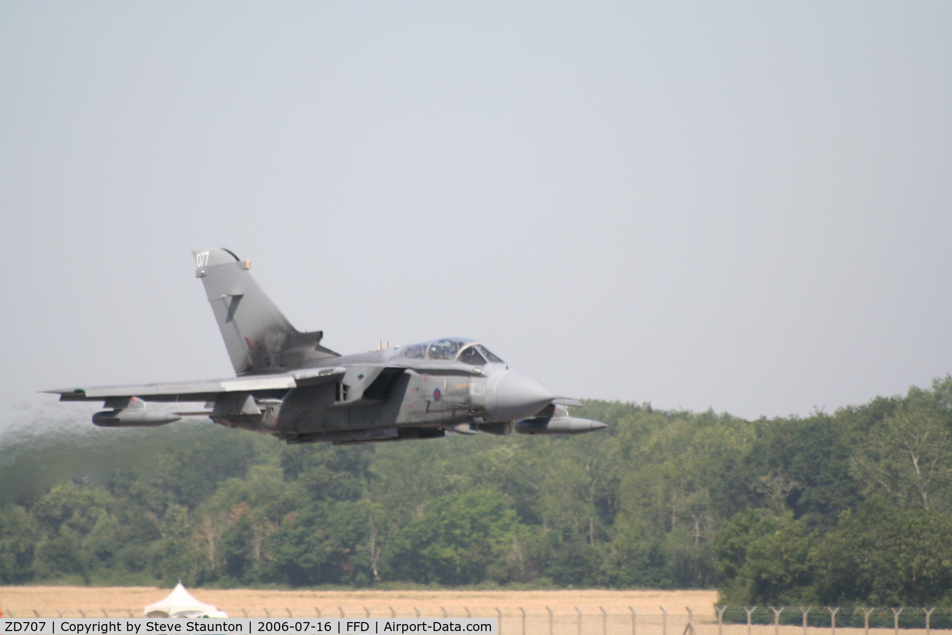 ZD707, 1984 Panavia Tornado GR.4 C/N 319/BS111/3148, Royal International Air Tattoo 2006