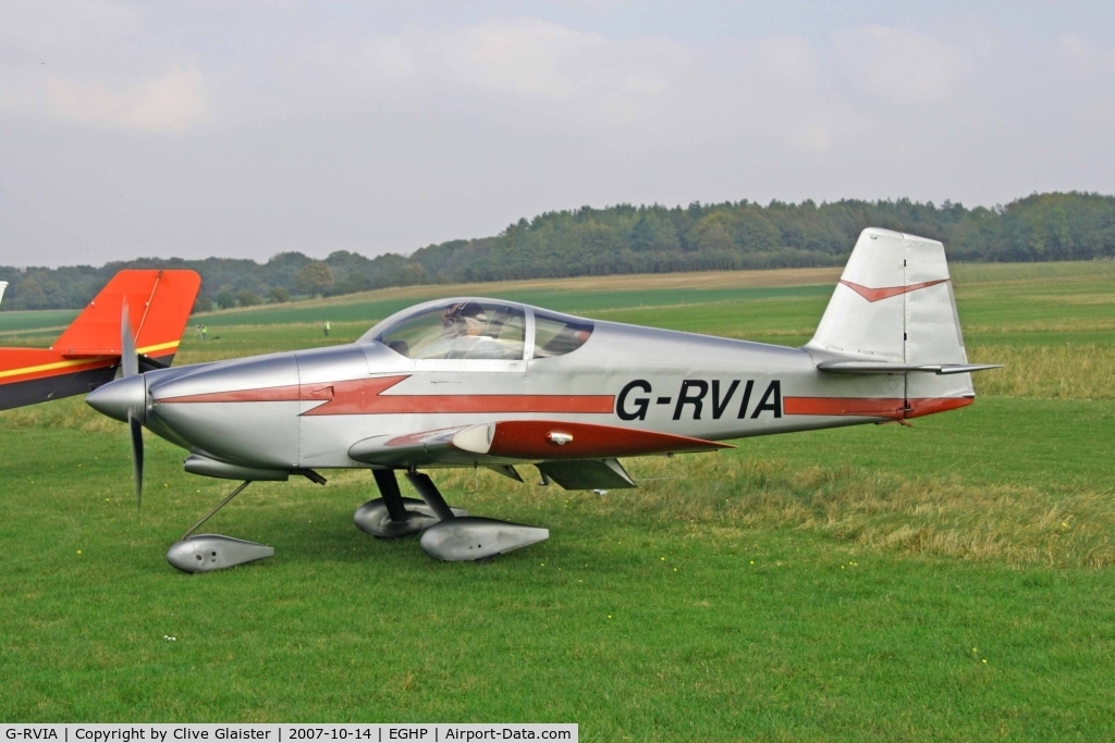 G-RVIA, 1998 Vans RV-6A C/N PFA 181-12289, HEX: 403E69