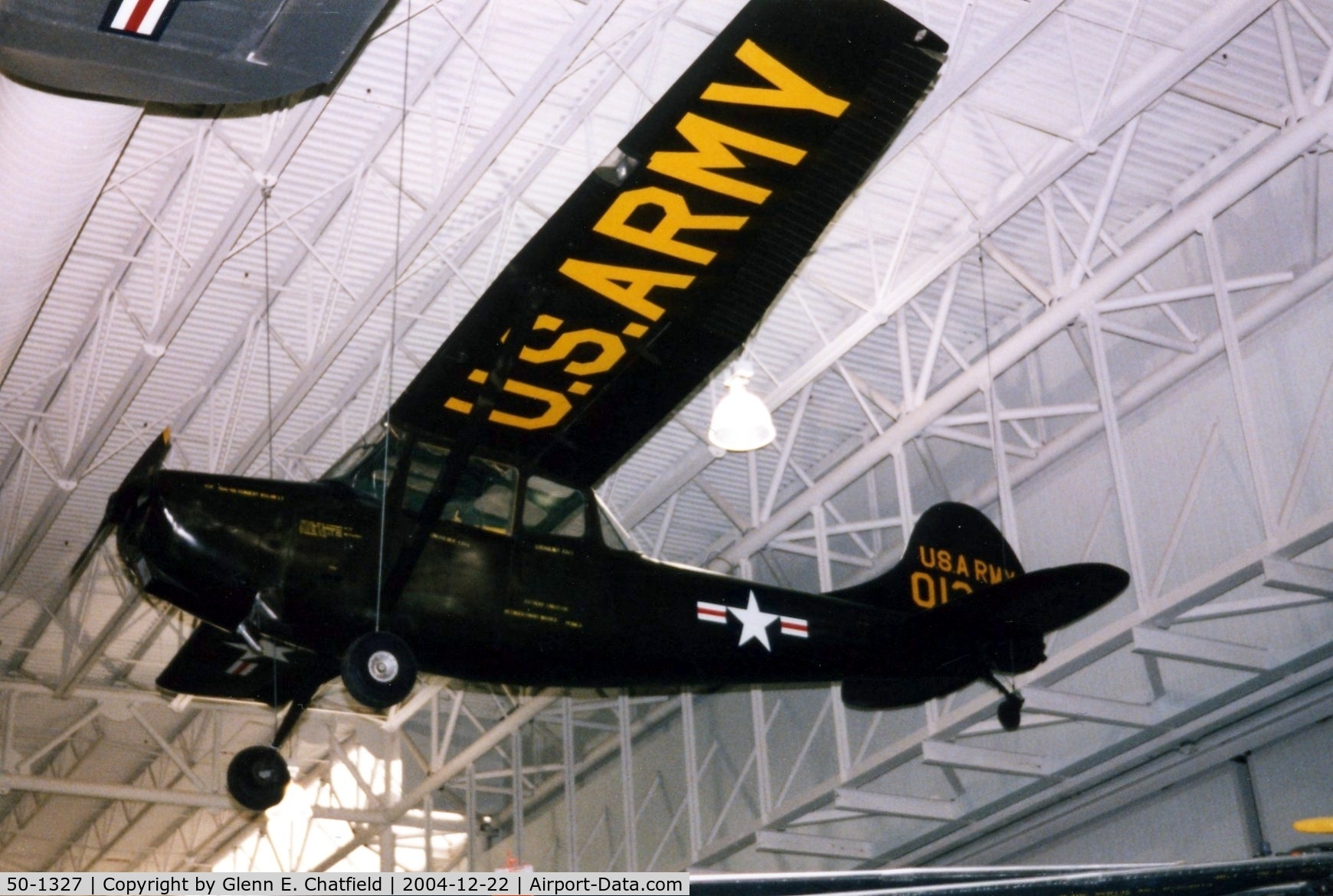50-1327, 1950 Cessna O-1A Bird Dog C/N 21001, O-1A at the Army Aviation Museum