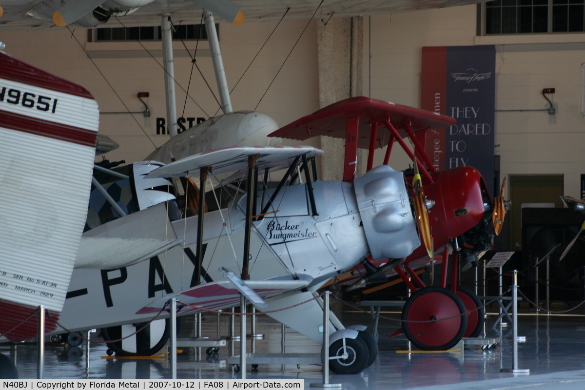 N40BJ, 1937 Bucker Bu-133C Jungmeister C/N 4, BU-133