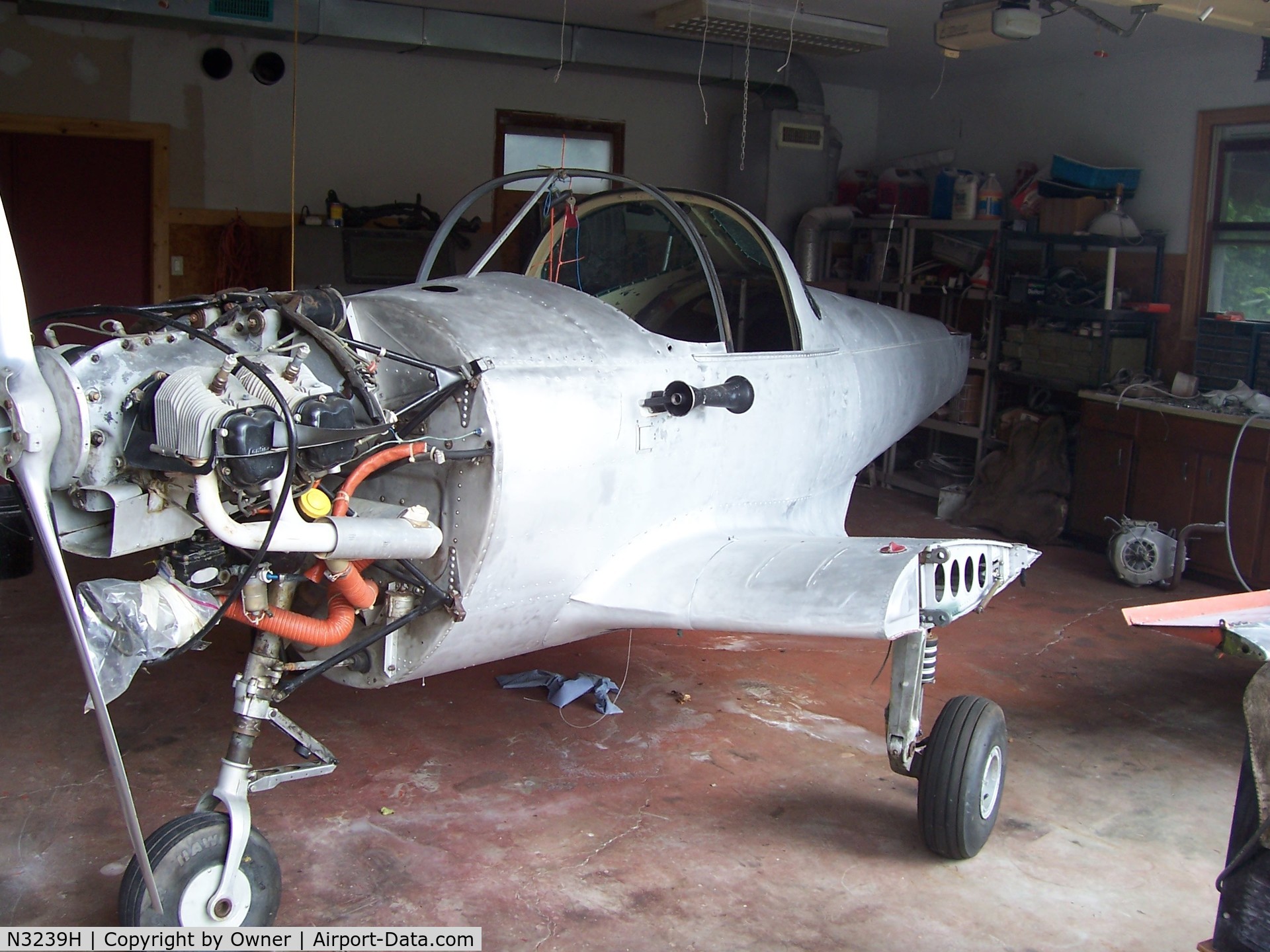 N3239H, 1946 Erco 415C Ercoupe C/N 3864, N3239h getting ready for paint