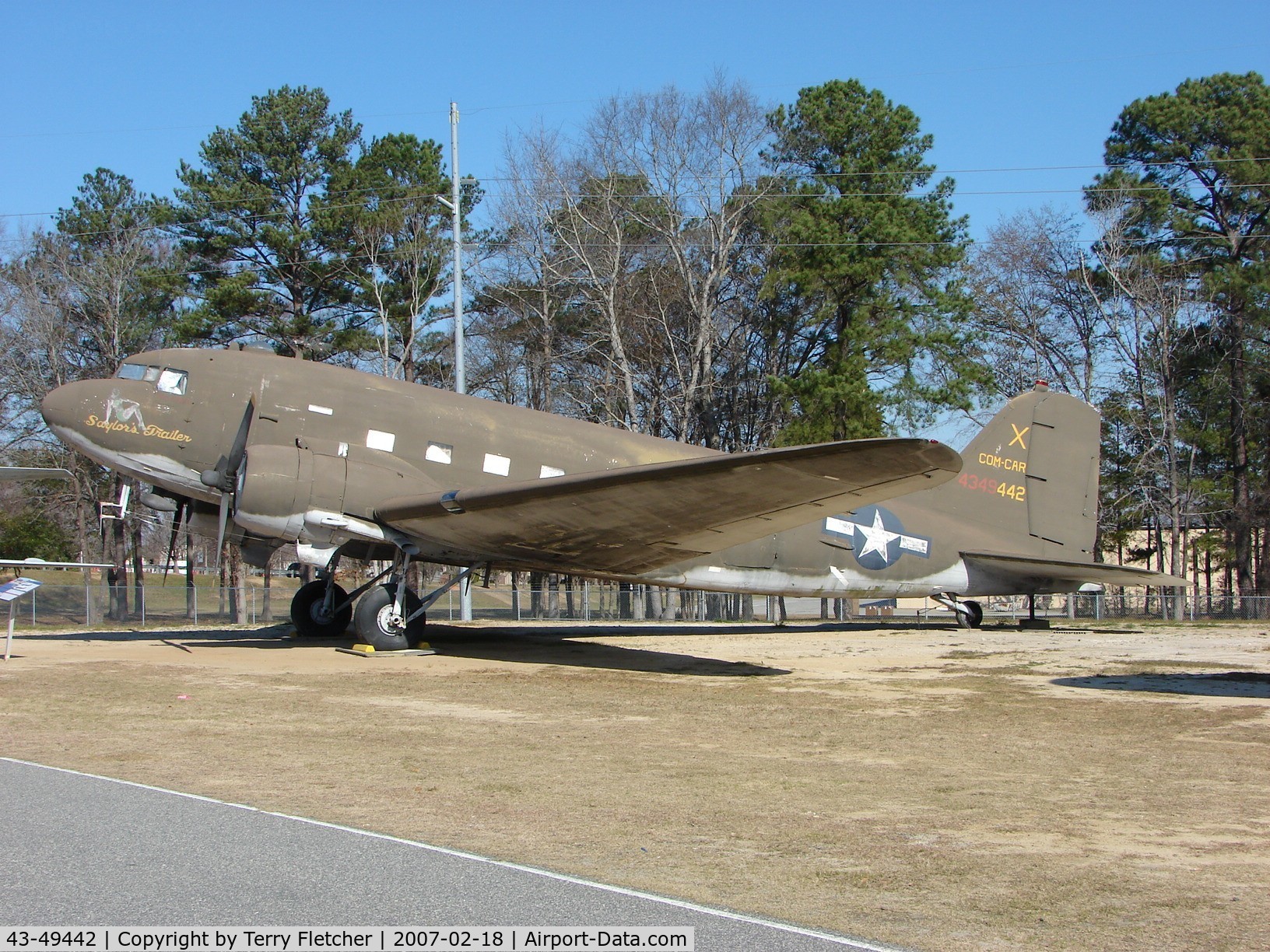 43-49442, 1943 Douglas C-47J Skytrain C/N 26703, Wonderful exhibits at the superb Warner Robbins Museum in Georgia