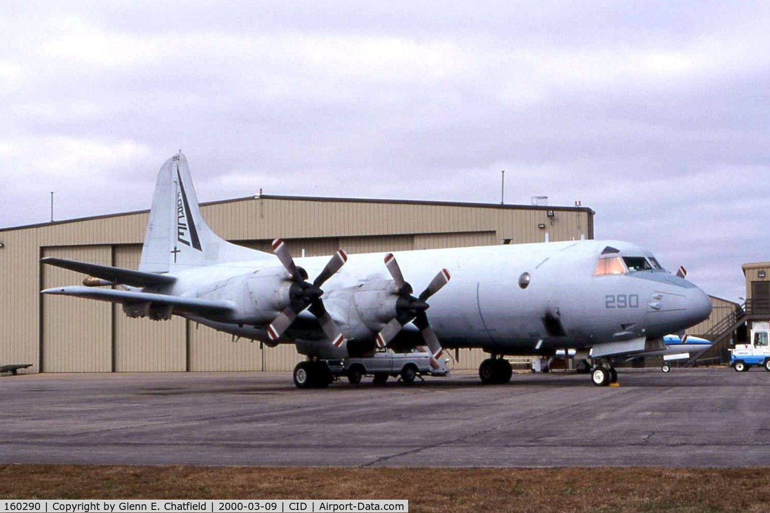 160290, Lockheed P-3C Orion C/N 285A-5653, P-3C on the Rockwell-Collins ramp