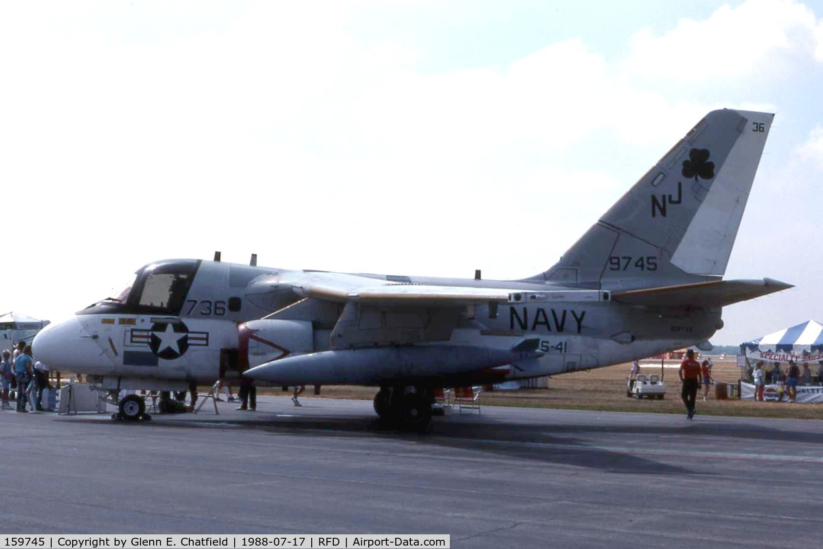 159745, Lockheed S-3A Viking C/N 394A-1074, S-3A at the air show