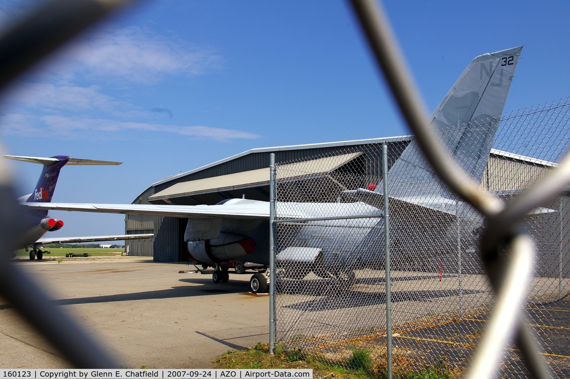 160123, Lockheed S-3B Viking C/N 394A-1105, S-3B at the restoration hangar for the Air Zoo