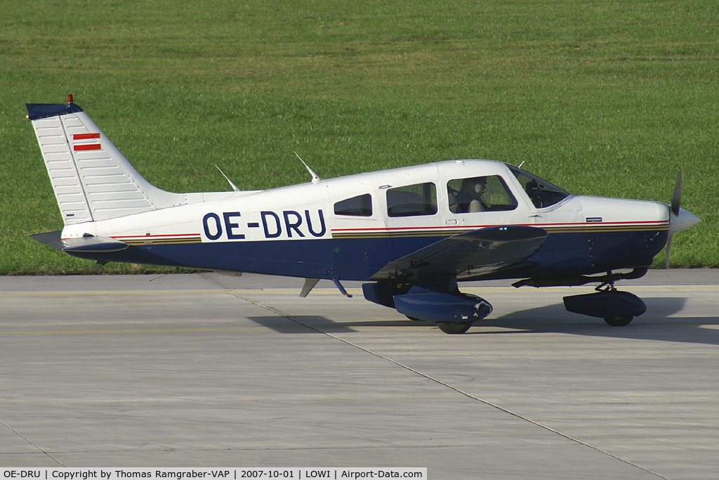 OE-DRU, Piper PA-28-161 Cherokee Warrior II C/N 28-8116281, Piper 28