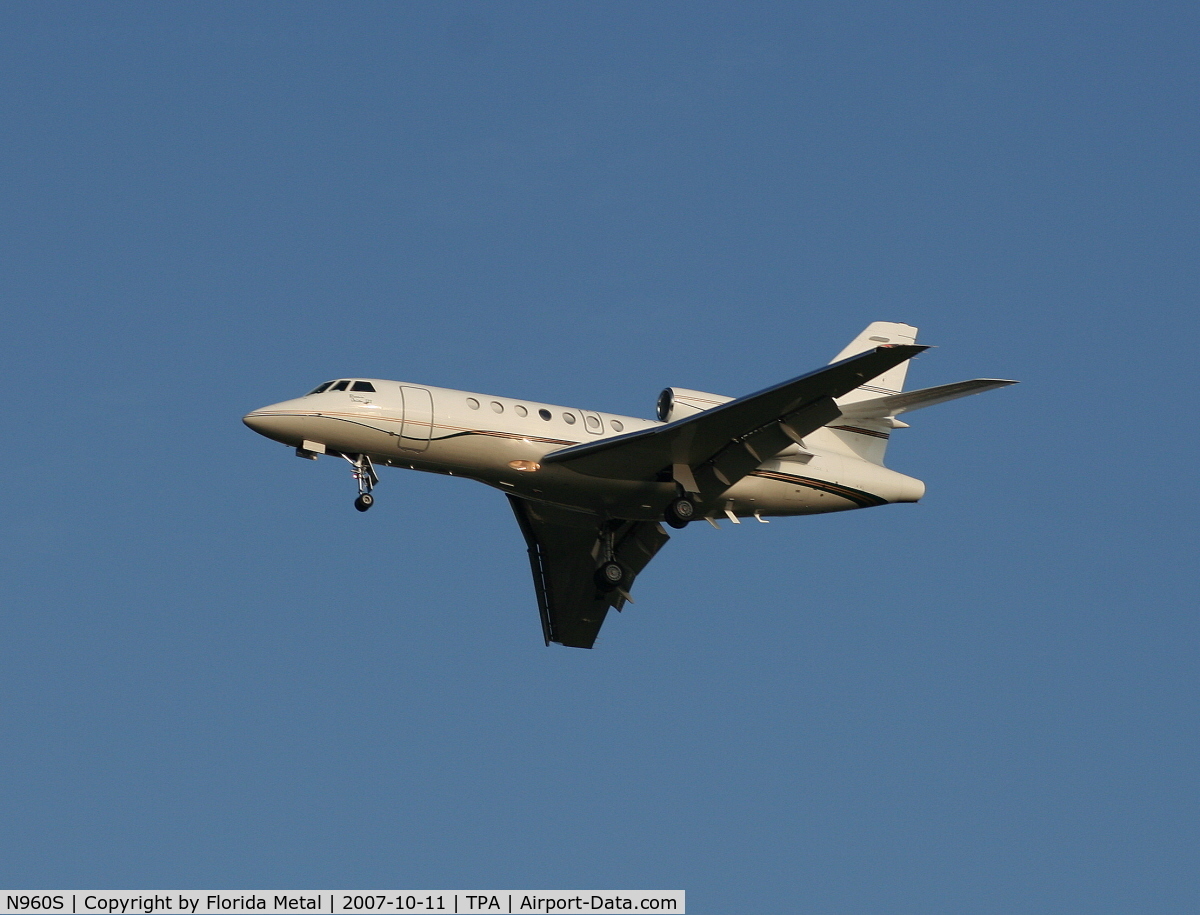 N960S, 1982 Dassault-Breguet Falcon 50 C/N 86, Falcon 50