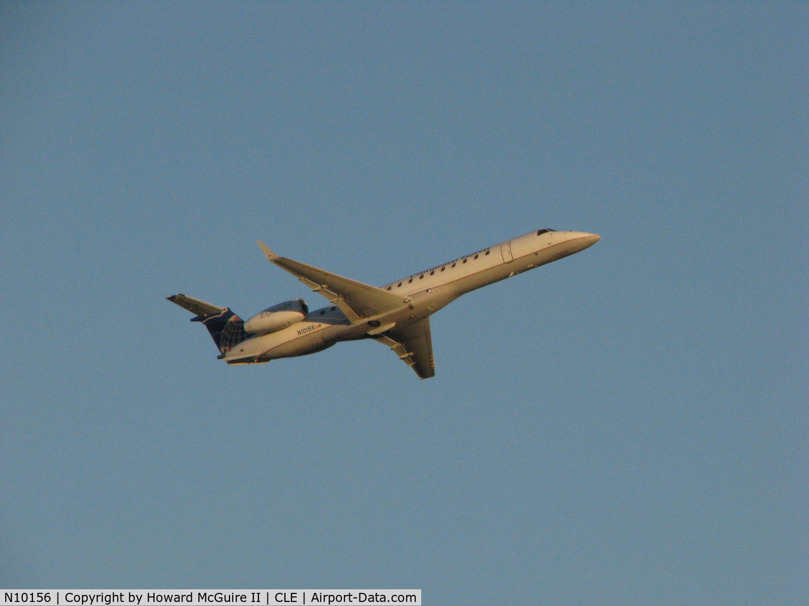N10156, 2004 Embraer ERJ-145XR (EMB-145XR) C/N 145786, Cleveland Hopkins Airport