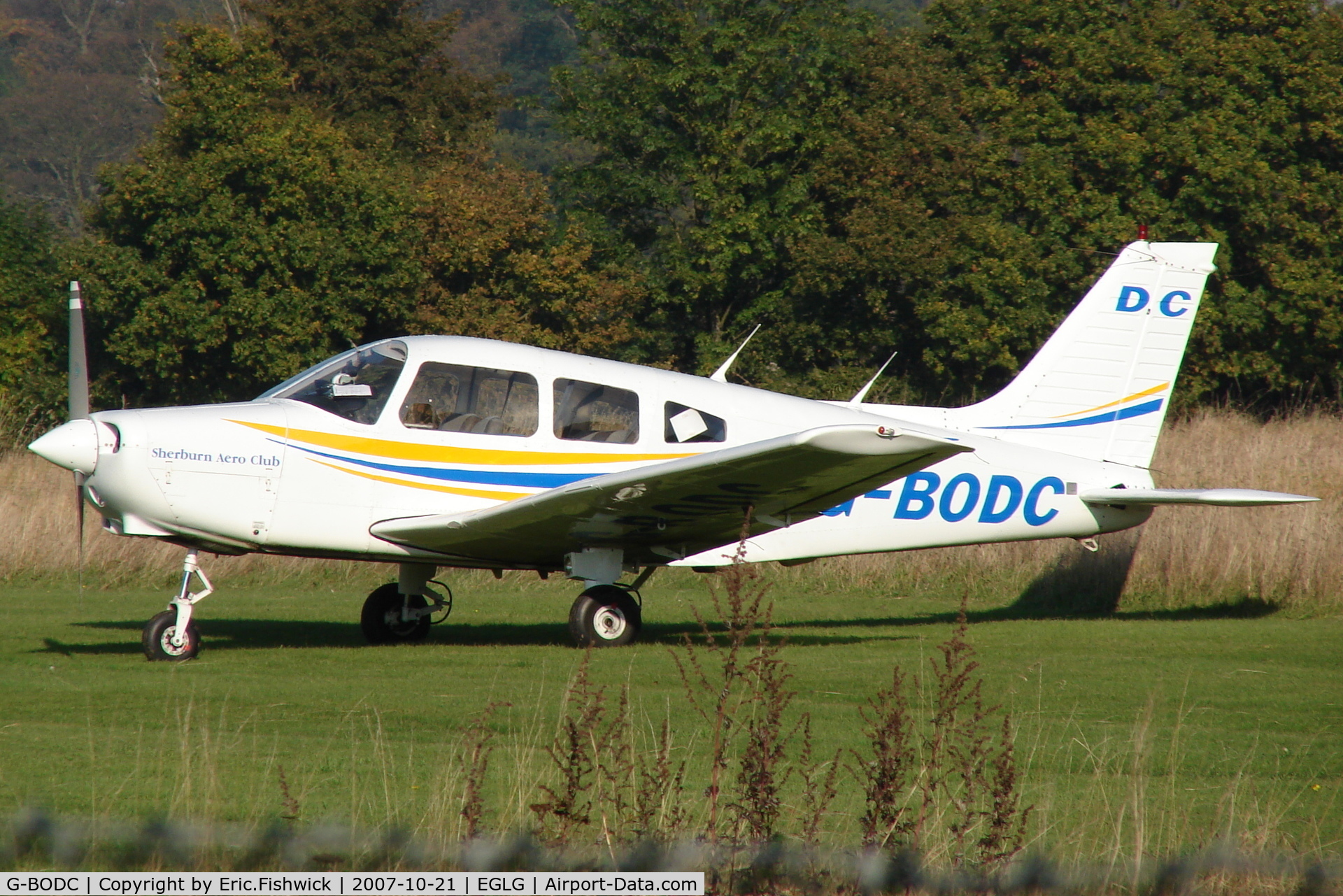 G-BODC, 1988 Piper PA-28-161 C/N 2816041, 1. G-BODC at Panshanger
