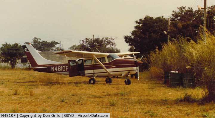 N4810F, 1967 Cessna TU206A Turbo Super Skywagon C/N U206-0510, Banjul Gambia 1984