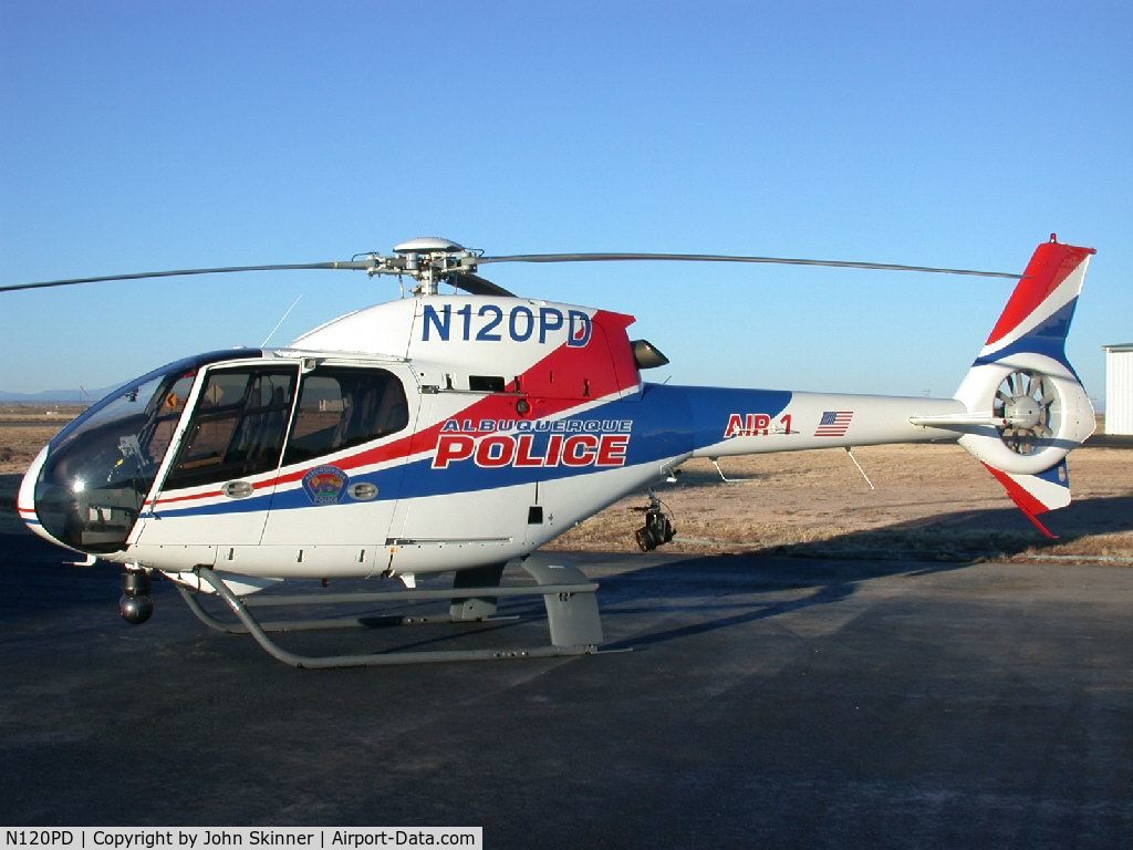 N120PD, 2001 Eurocopter EC-120B Colibri C/N 1239, Albuquerque Police Department Eurocopter EC-120B